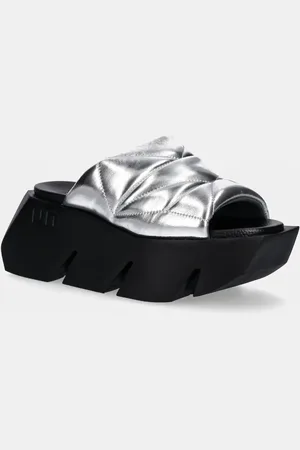 united nude Kožené pantofle Bull Puffy dámské, barva, na platformě, 10897141188