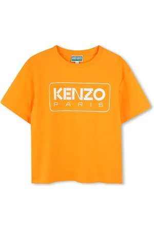 Kenzo Dětské bavlněné tričko barva, K61064