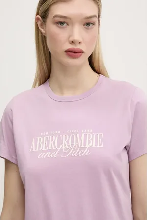 Abercrombie & Fitch Bavlněné tričko barva, KI185-5058
