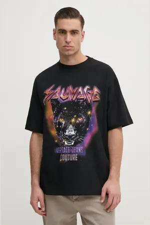 VERSACE Bavlněné tričko barva, 78GAHC04 CJ01C