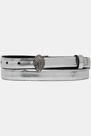 Kurt Geiger Kožený pásek 20 EAGLE BELT dámský, barva, 9693463109