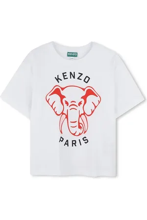 Kenzo Dětské bavlněné tričko barva, K61055