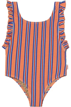 Tiny Cottons Jednodílné dětské plavky STRIPES SWIMSUIT barva, SS25-277