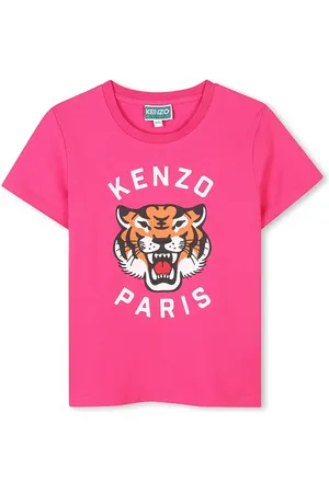Kenzo Dětské bavlněné tričko barva, K61054