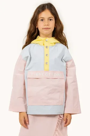 Tiny Cottons Dětská bunda COLOR BLOCK JACKET barva, SS25-250