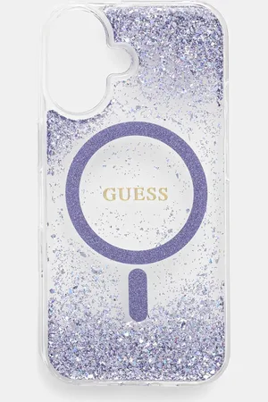 Guess Obal na telefon iPhone 16 barva, GUHMP16SRGRGEU