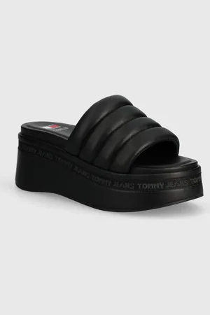 Tommy Hilfiger Pantofle TJW WEDGE SANDAL dámské, barva, na klínku, EN0EN02455