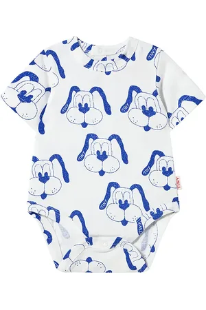 Tiny Cottons Bavlněné kojenecké body DOGS BODY SS25-464