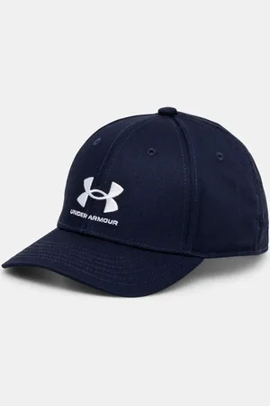 Under Armour Kšiltovka Youth Sportstyle Lockup Adj tmavomodrá barva, s aplikací, 1381646