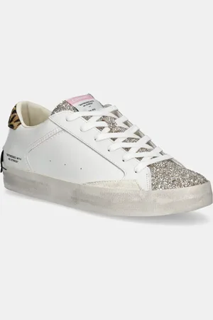 Crime london Kožené sneakers boty DISTRESSED barva, 20007PP7