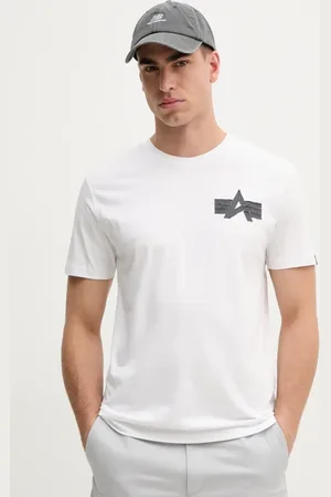 Alpha Industries Bavlněné tričko Coach T BE barva, s potiskem, 156538