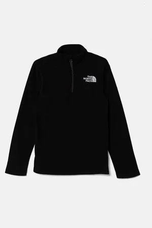 The North Face Dětská mikina GLACIER 1/4 ZIP PULLOVER barva, s aplikací, NF0A8AZMJK31