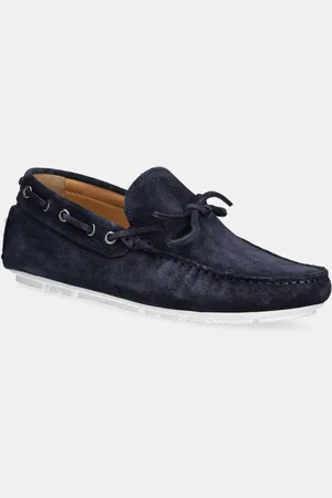 U.S. Polo Assn. Semišové mokasíny PABLO001M/5S1 pánské, tmavomodrá barva, PABLO