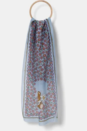 Moschino Šála ze směsi hedvábí 45 x 150 cm barva, M3251 3322