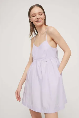 Tommy Hilfiger Bavlněné šaty barva, mini, DW0DW17940