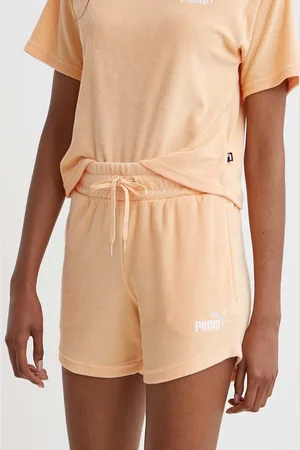 PUMA Kraťasy dámské, barva, hladké, high waist, 677946