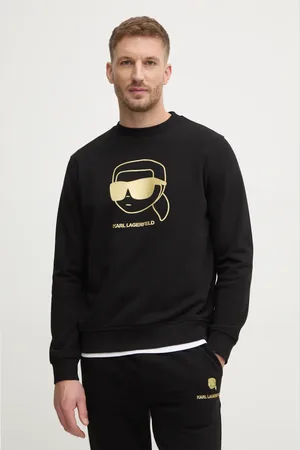 Karl Lagerfeld Mikina pánská, barva, s potiskem, 705462.551900