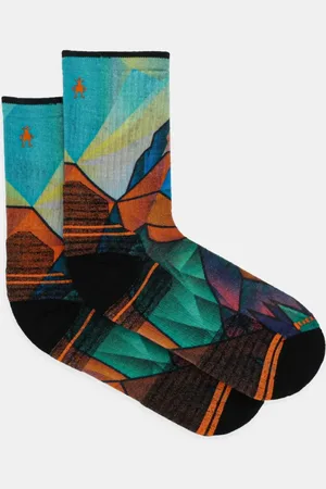 Smartwool Ponožky Hike Mountain Prism Print SW002688