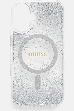 Guess Obal na telefon iPhone 16 barva, GUHMP16SRGRGES