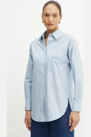 HUGO BOSS Bavlněná košile barva, regular, s klasickým límcem, 50530981