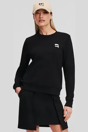 Karl Lagerfeld Mikina dámská, barva, s aplikací, A1W20014
