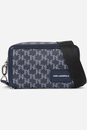 Karl Lagerfeld Kabelka K/VOYAGE tmavomodrá barva, A1M30488