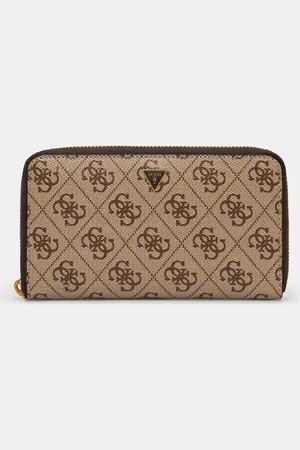 Guess Kožená peněženka LYON barva, SMLYLL LEA28