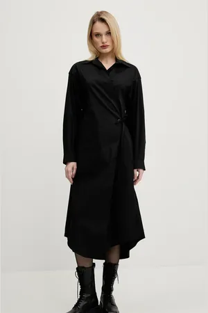 Diesel Šaty D-ELPHI-LONG DRESS barva, midi, A16843.0IMAL