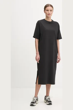 The North Face Bavlněné šaty Oversized barva, maxi, oversize, NF0A8C2EJK31