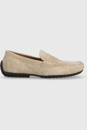 Ralph Lauren Semišové mokasíny Reynold pánské, barva, 803893741004