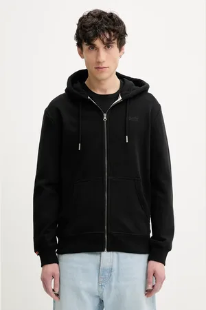 Superdry Mikina pánská, barva, s kapucí, hladká, M2014128A-02A