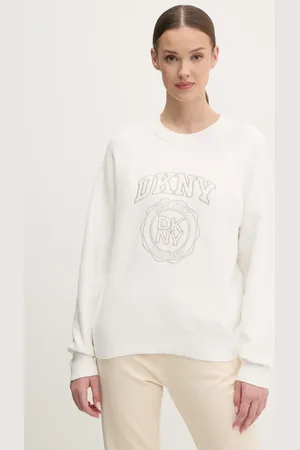 DKNY Bavlněný svetr dámský, barva, DP5R6022
