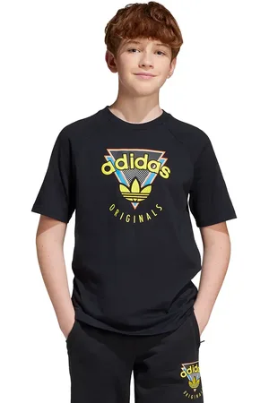 adidas Dětské bavlněné tričko barva, s potiskem, JN4533
