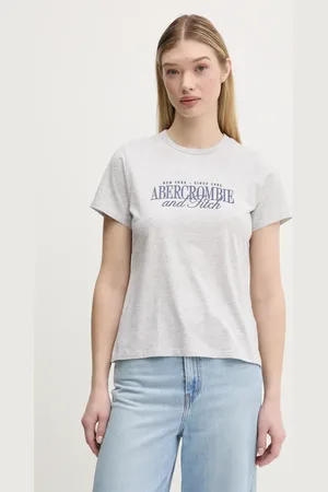 Abercrombie & Fitch Bavlněné tričko barva, KI185-5058