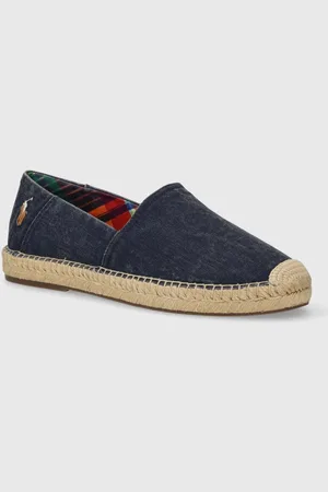 Ralph Lauren Espadrilky Cevio Slip tmavomodrá barva, 803932163001
