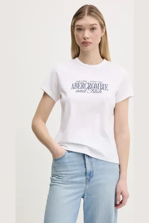 Abercrombie & Fitch Bavlněné tričko barva, KI185-5058