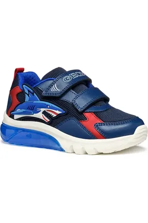 Geox Dětské sneakers boty CIBERDRON tmavomodrá barva, J55LBB.014BU