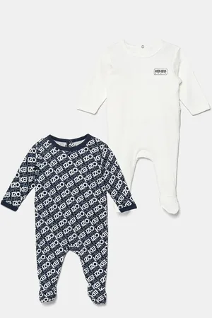 Kenzo Kojenecké bavlněné dupačky 2-pack K60872
