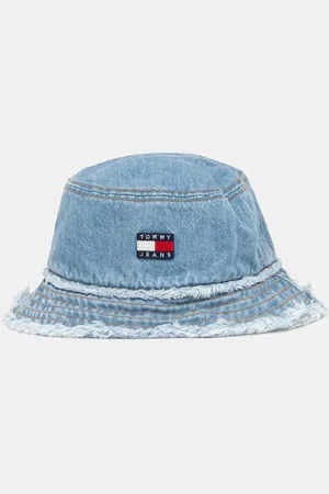 Tommy Hilfiger Džínový klobouk barva, AW0AW17310