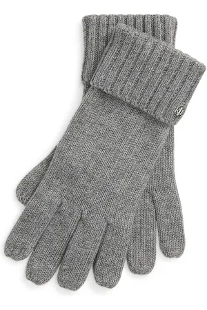 Ralph Lauren Rukavice z vlněné směsi tmavomodrá barva, 454960058
