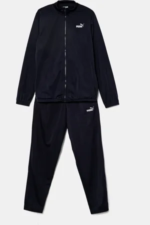 PUMA Tepláková souprava Poly Suit tmavomodrá barva, 686293