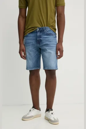 HUGO BOSS Džínové šortky pánské, barva, 50537787