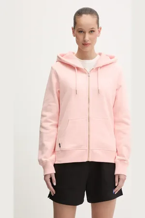 Superdry Bavlněná mikina dámská, barva, s kapucí, hladká, W2012358A-2LY