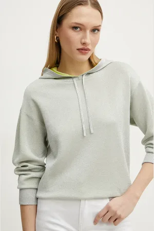 Missoni Mikina dámská, s kapucí, hladká, DS25SW01.BK045A