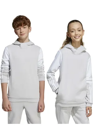adidas Dětská mikina barva, s kapucí, vzorovaná, JD4808