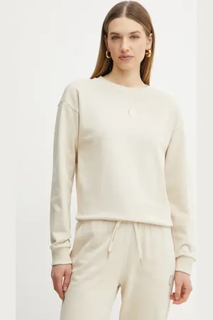 Armani Exchange Bavlněná mikina dámská, barva, hladká, XW000317 AF12217