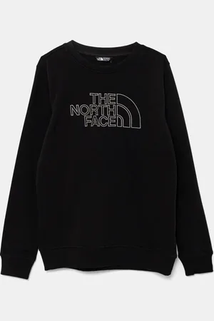 The North Face Dětská mikina DREW PEAK LIGHT CREW barva, s aplikací, NF0A8AXXJK31