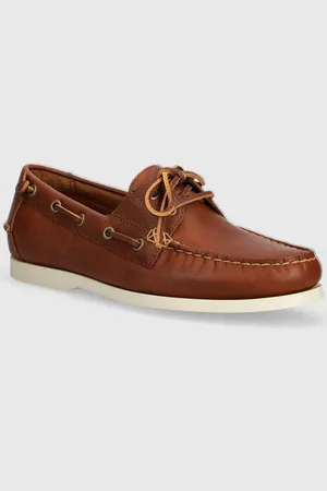 Ralph Lauren Kožené mokasíny Merton Boat pánské, barva, 803932996002