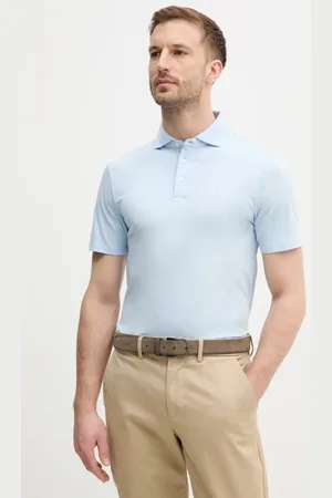 Hackett Bavlněné polo tričko barva, HM563434