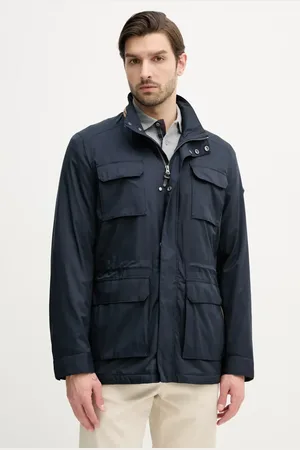 Hackett Bunda tmavomodrá barva, přechodná, HM403315